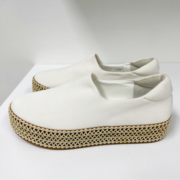 Opening Ceremony | CiCi Platform Slip-on Woven White - Picture 4 of 7